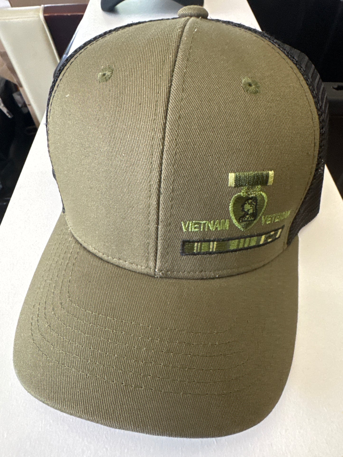 Cap • Olive - Vietnam Veteran (Medal)
