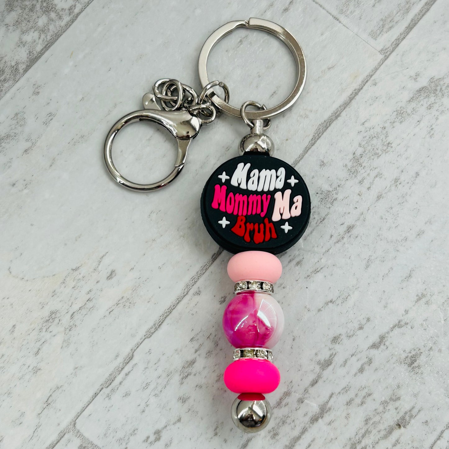 Beaded Keychain • Ma-Bruh