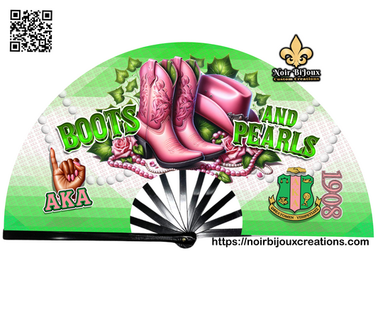 HM Fan • Boots & Pearls