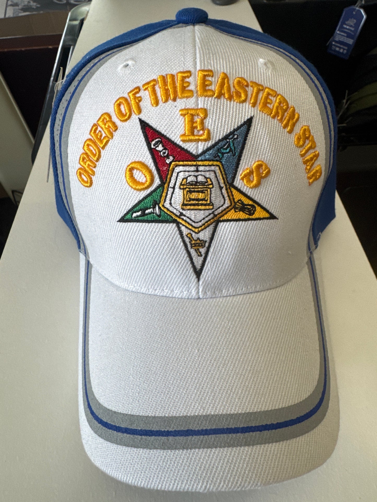 Cap • OES - White/Blue/Gray