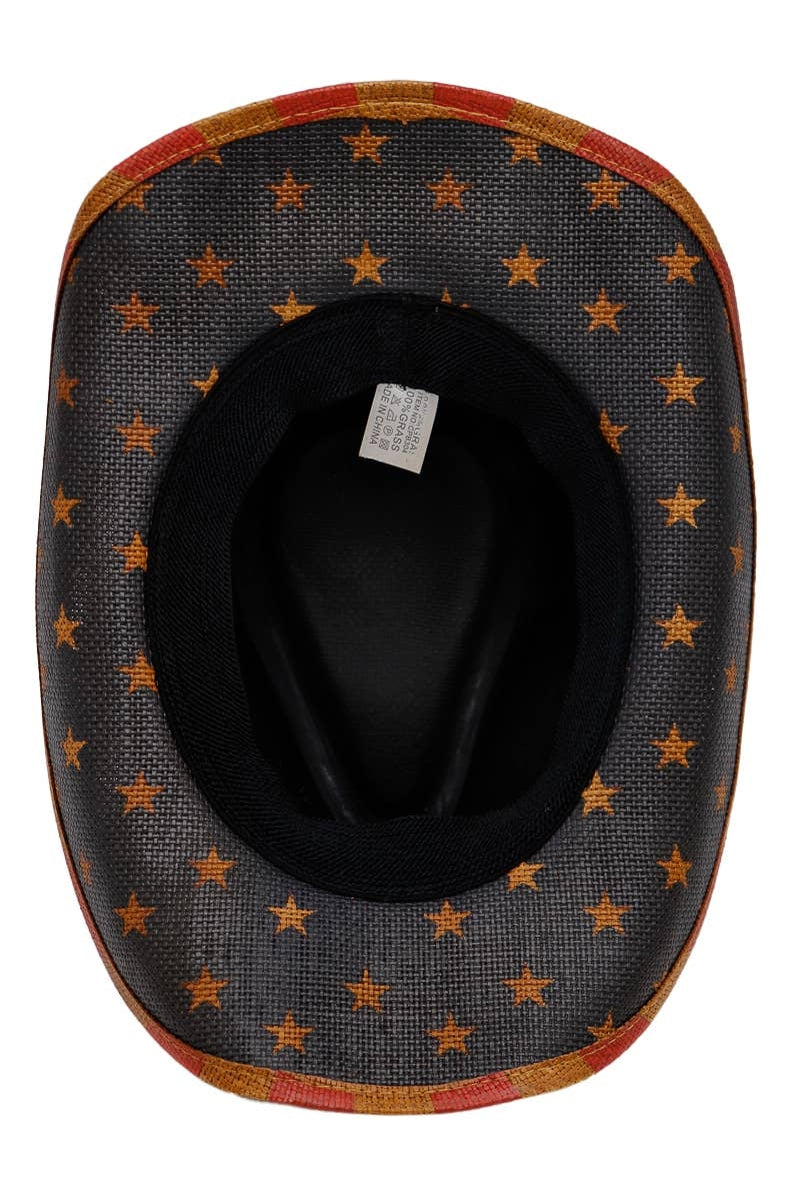 Cowboy Hat • (Red) Stars & Stripes