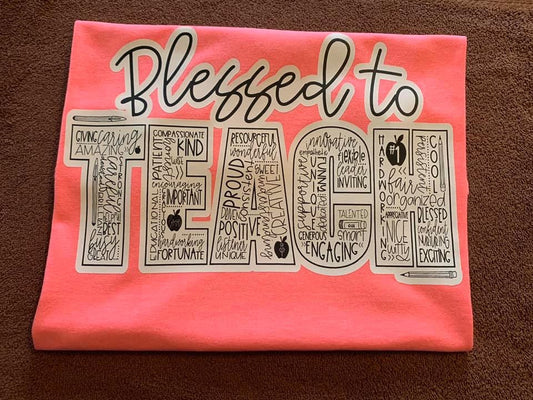 {Teacher} Blessed to Teach