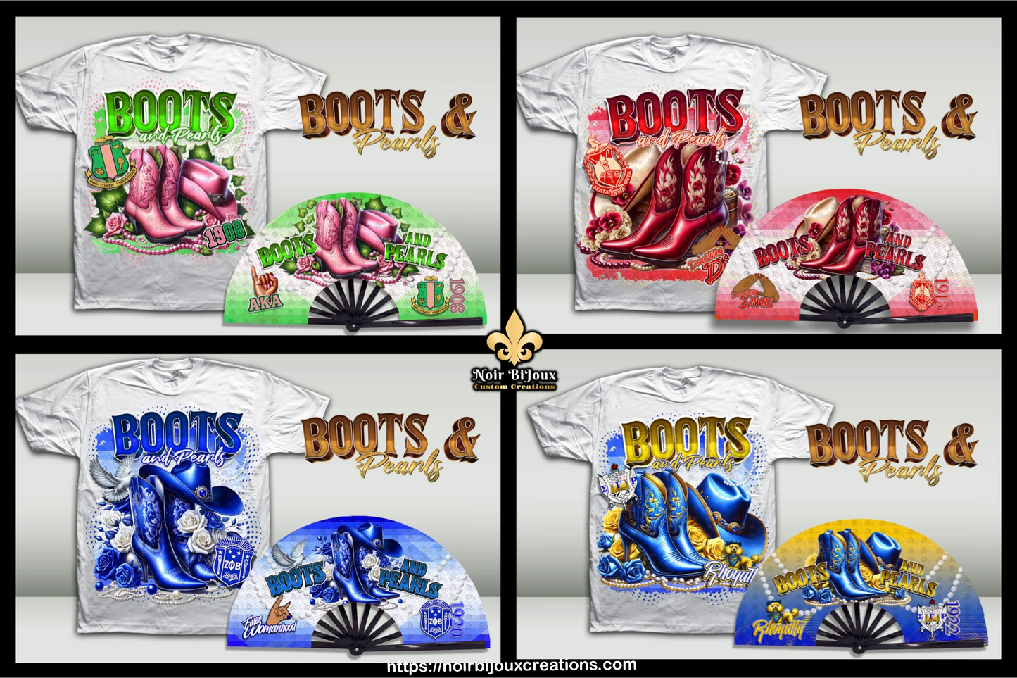 Bundle • Boots & Pearls • AKA