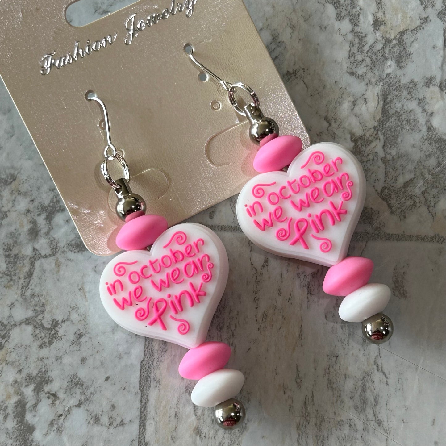 Handmade Earrings • BC White