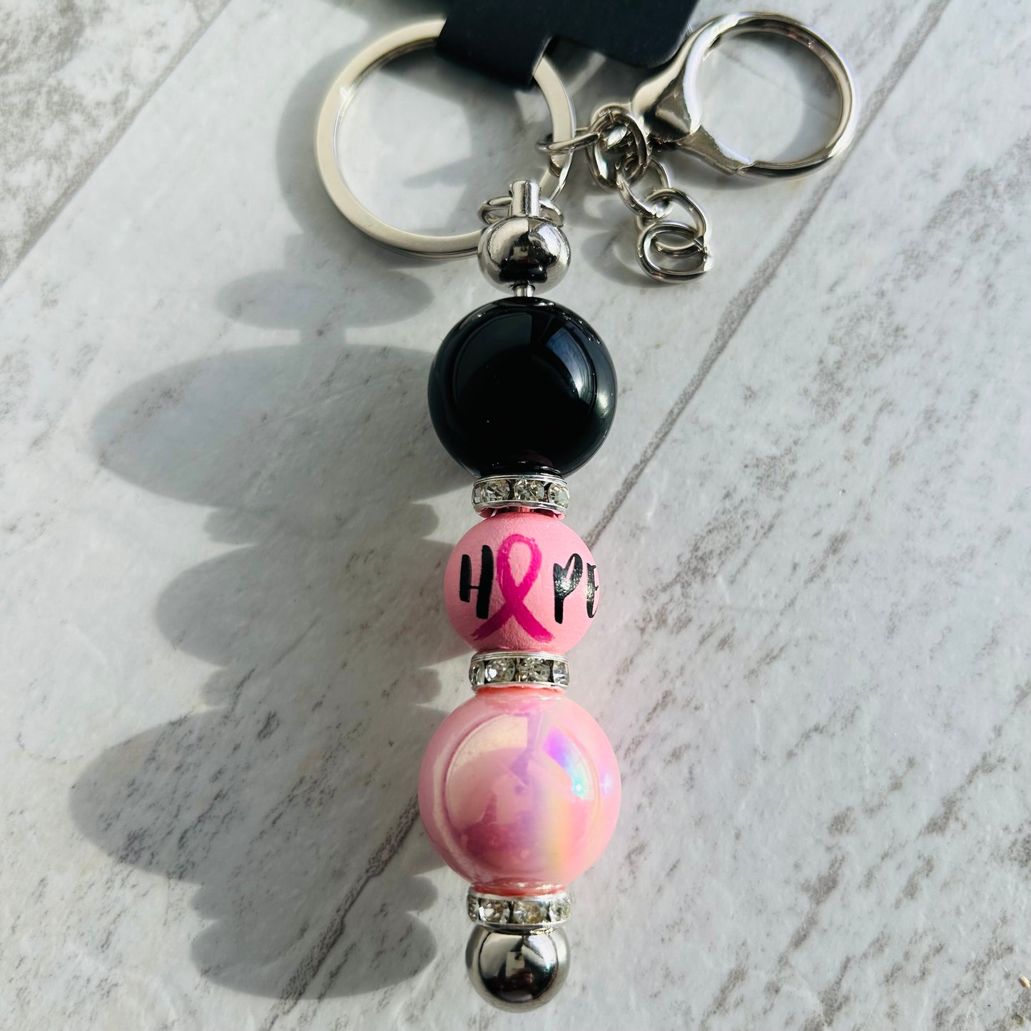 Beaded Keychain • H8