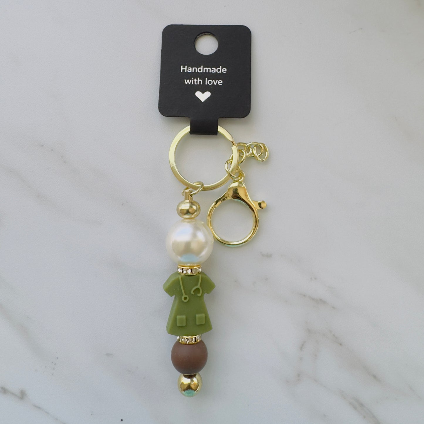 HM Keychain • Scrub