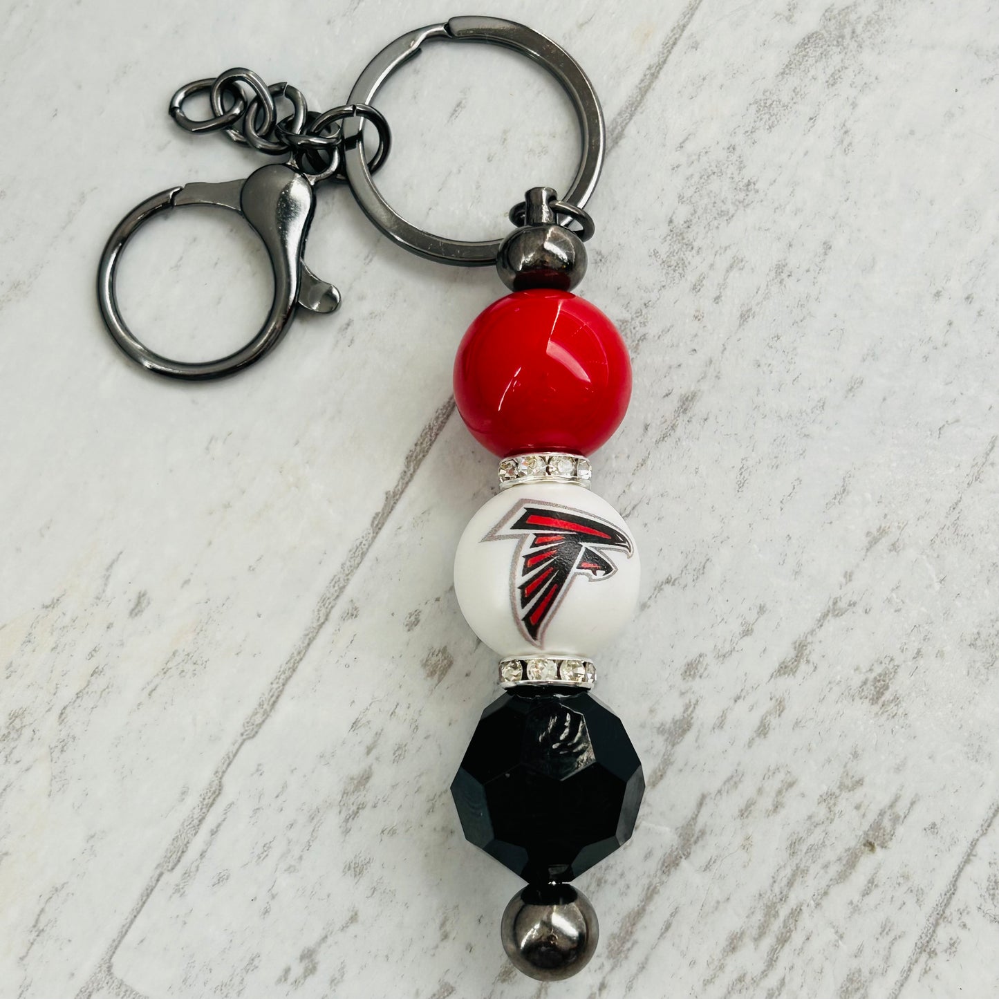 Beaded Keychain • Atlanta