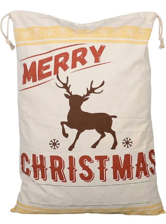 {Gift Sack} Christmas Reindeer