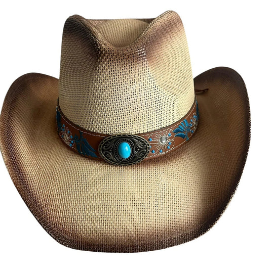 Cowboy Hat • (Natural) Turquoise Stone