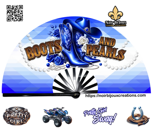 Fan - Boots & Pearls