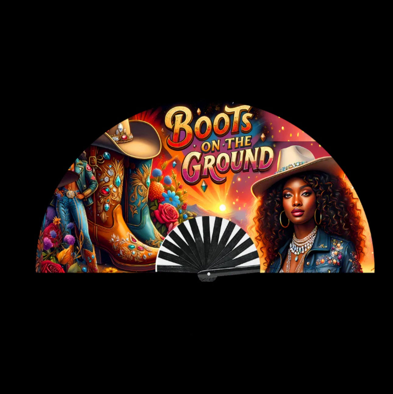 Large Clack Fan • Boots On The Ground 1
