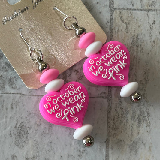 Handmade Earrings • BC Pink