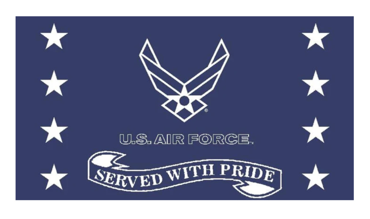 Flag • US Air Force - Served With Pride