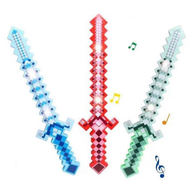 LED Pixel Sword • Blue