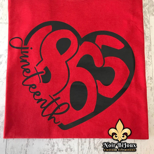 {Juneteenth} 1865 Heart