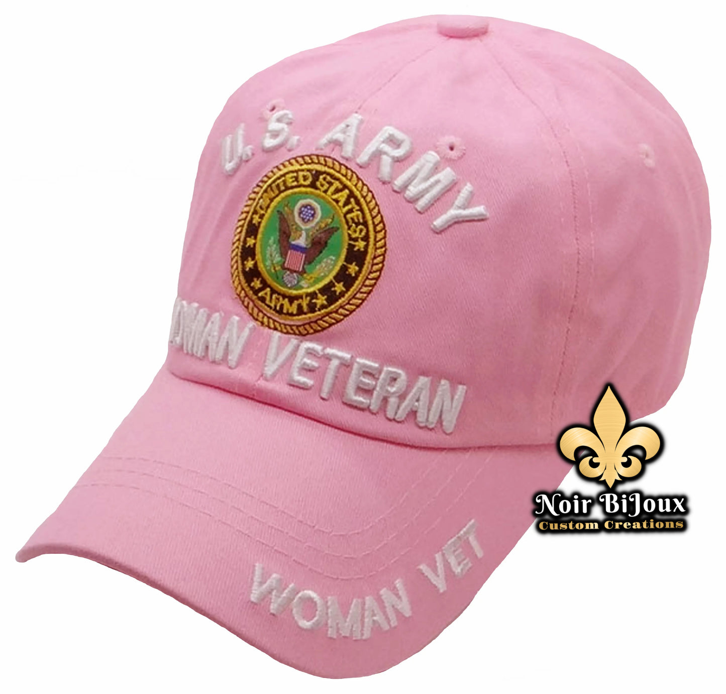 Cap • Army Woman Veteran • Pink