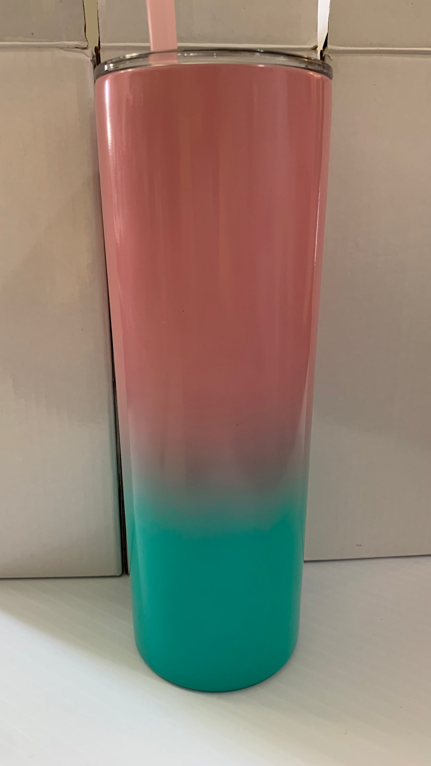 20oz • Ombre • Pink Teal