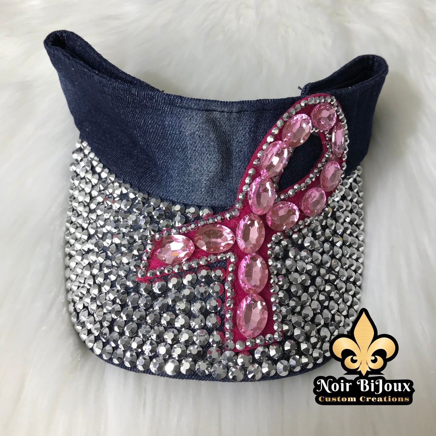 Cap✨Visor Pink Ribbon