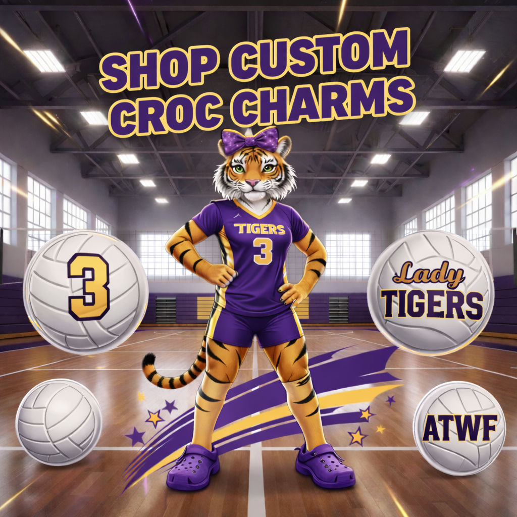 ATWF 🏐 Custom Croc Charms
