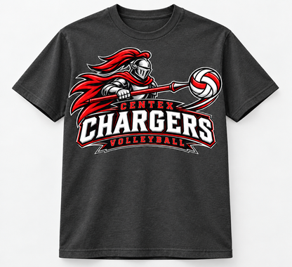 Chargers Volleyball • Short Sleeve Tee