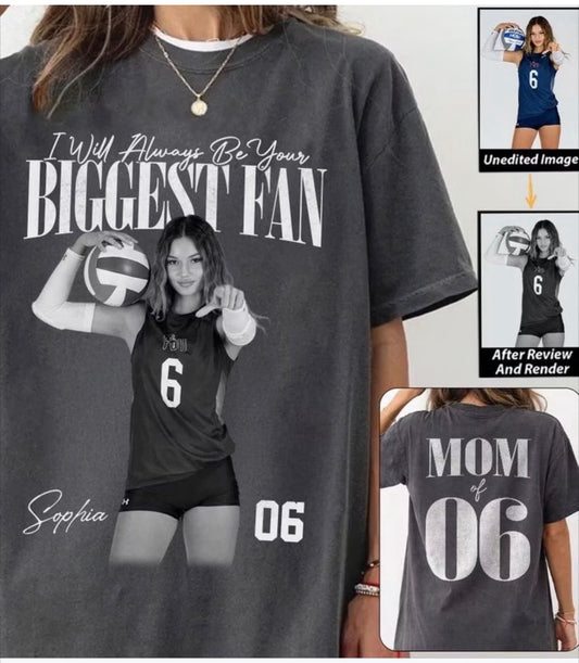Custom Photo • Biggest Fan 🏐