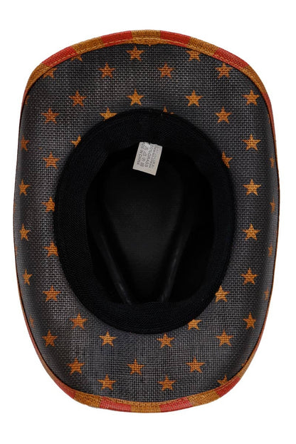 Cowboy Hat • (Red) Stars & Stripes