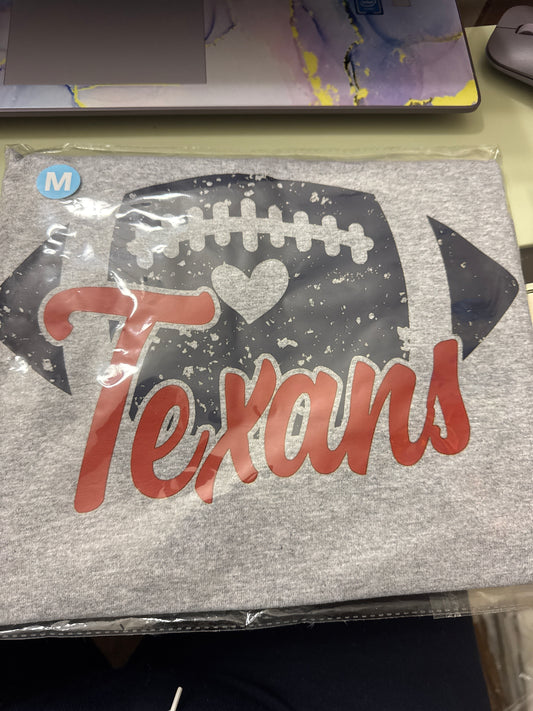 Sports • M • Sports Gray • Heart of TX