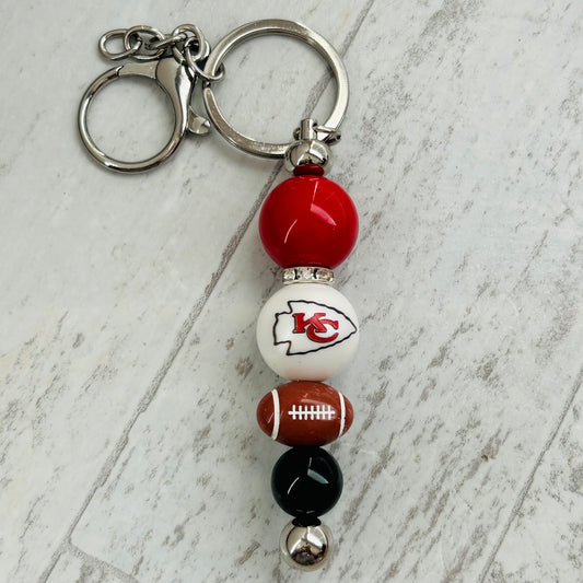 Beaded Keychain • Kansas City