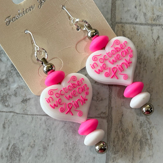 Handmade Earrings • BC White