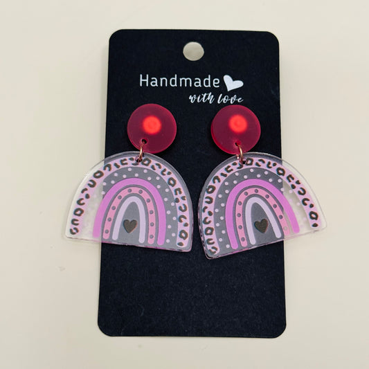 Handmade Earrings • Rainbow