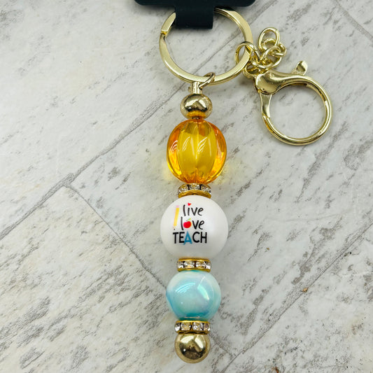 Beaded Keychain • I Teach