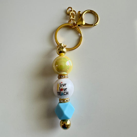Beaded Keychain • I Teach