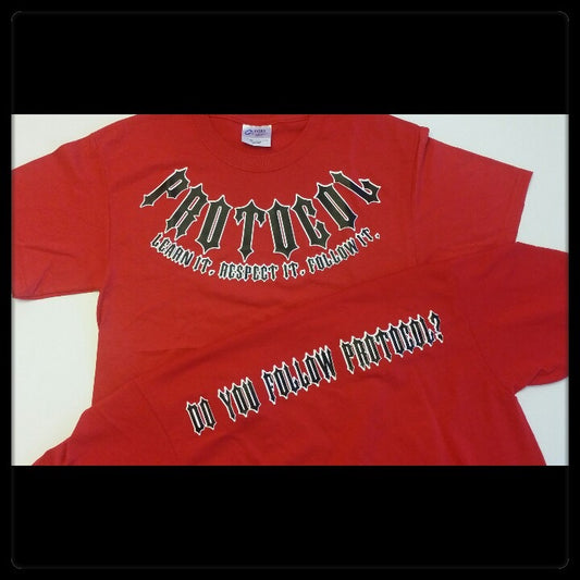 Protocol • Red SS Tee