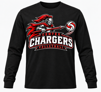 Chargers Volleyball • Long Sleeve Tee