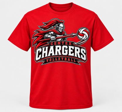 Chargers Volleyball • Short Sleeve Tee
