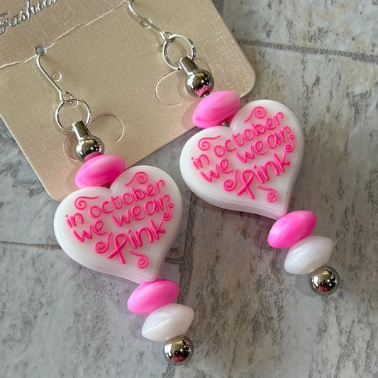 Handmade Earrings • BC White
