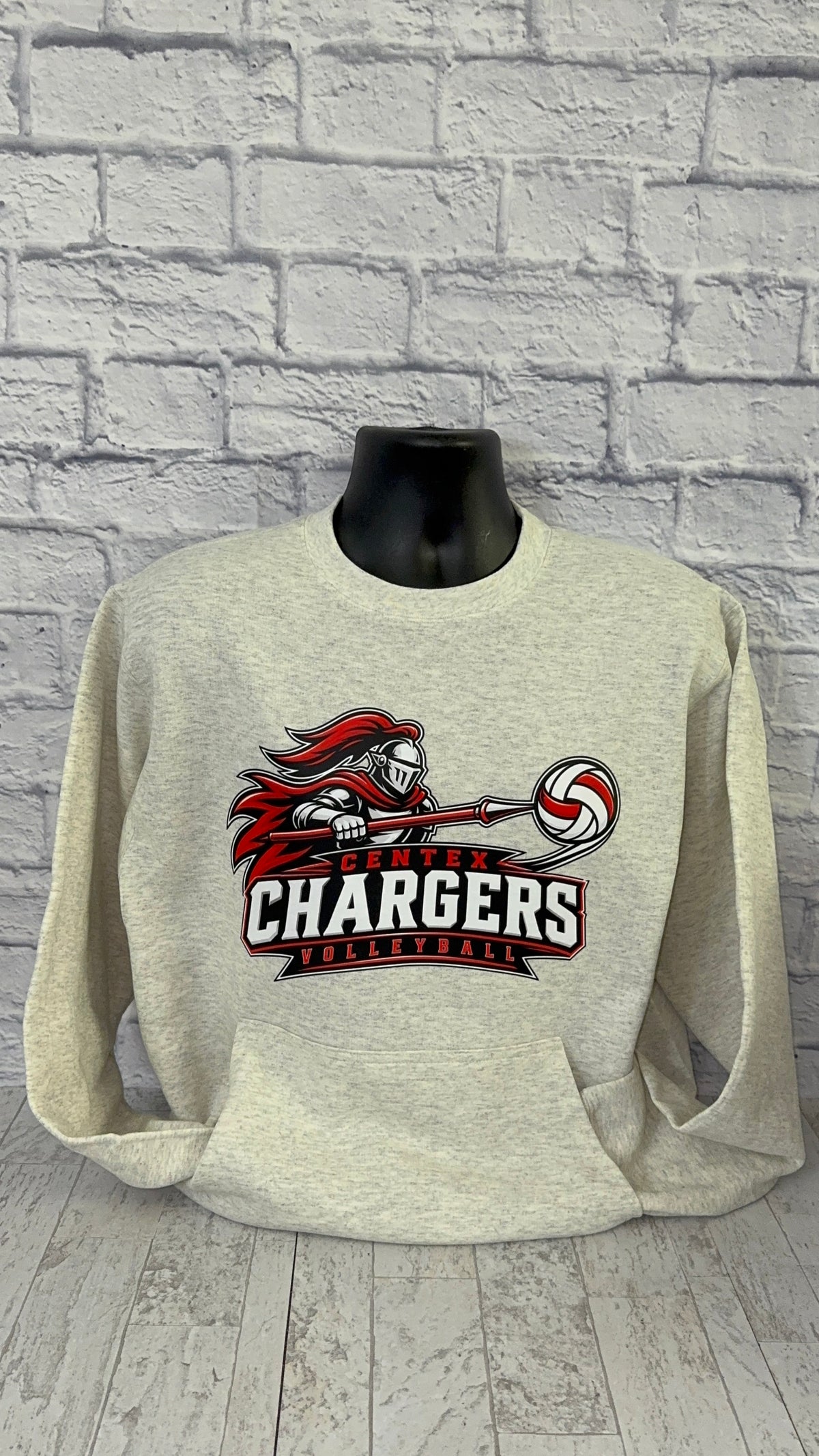 Chargers Volleyball • Pocket Sweatshirt