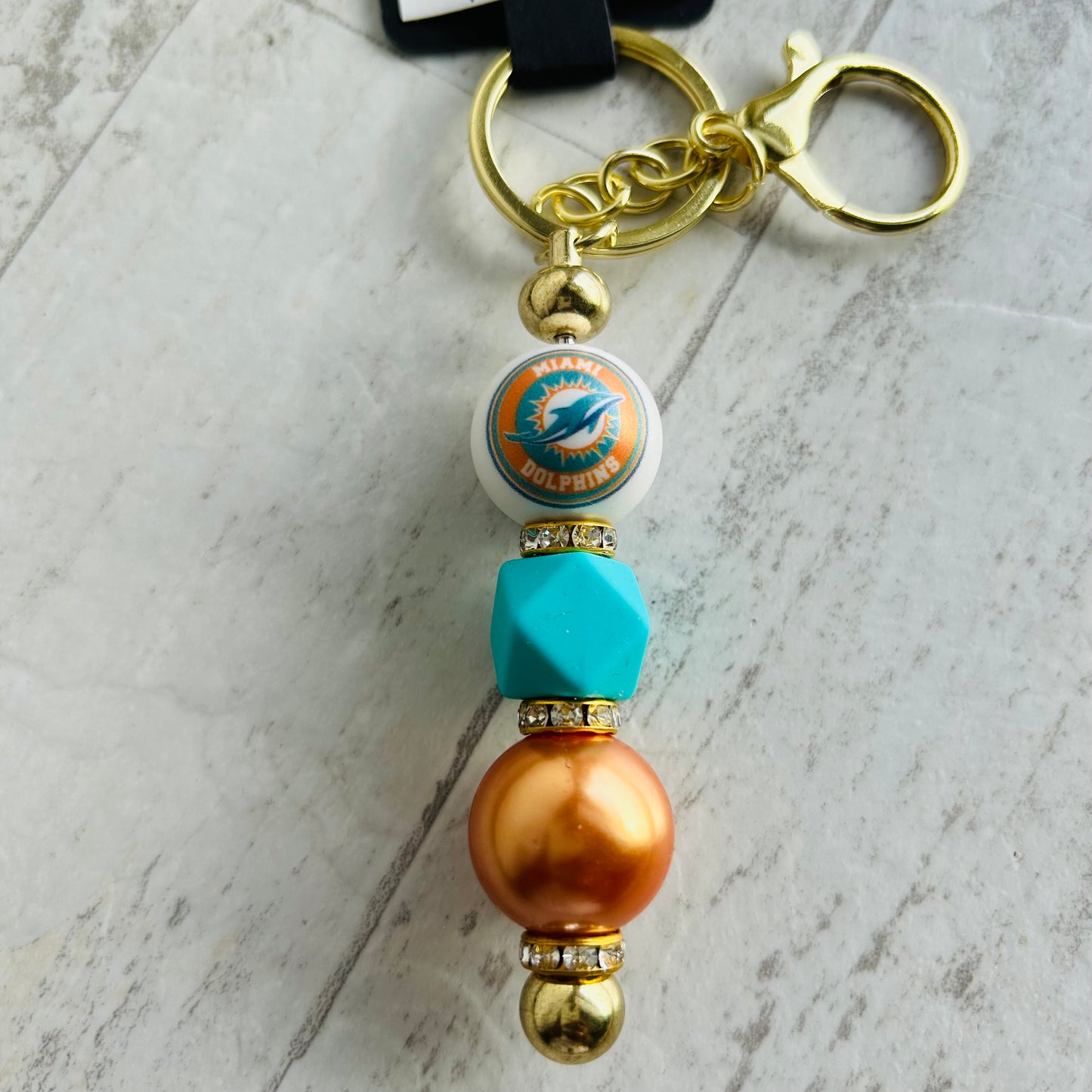 Beaded Keychain • Miami