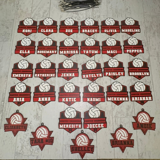 Chargers Bag Tags 🏐 Style 1/2