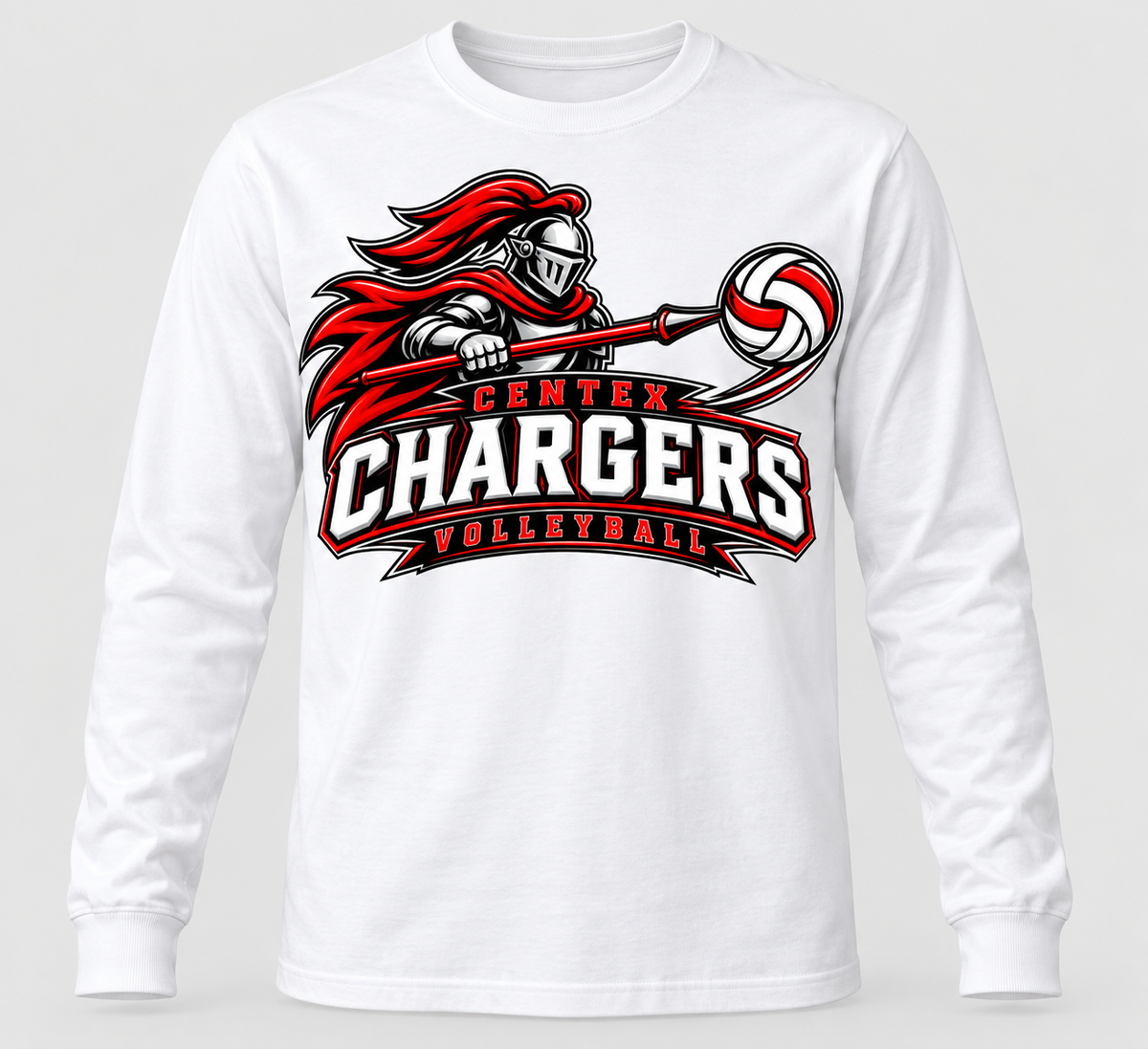 Chargers Volleyball • Long Sleeve Tee