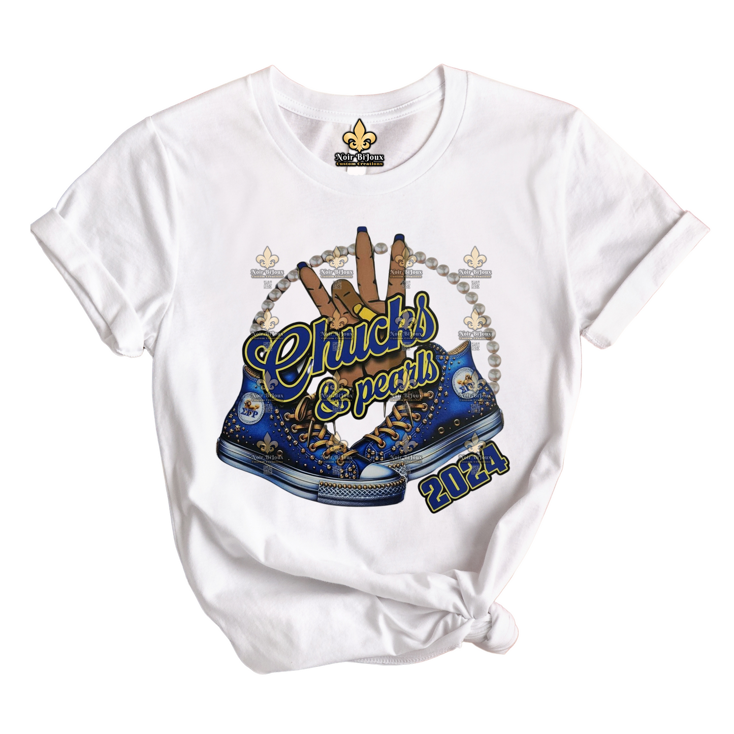 Chucks & Pearls • Poodle