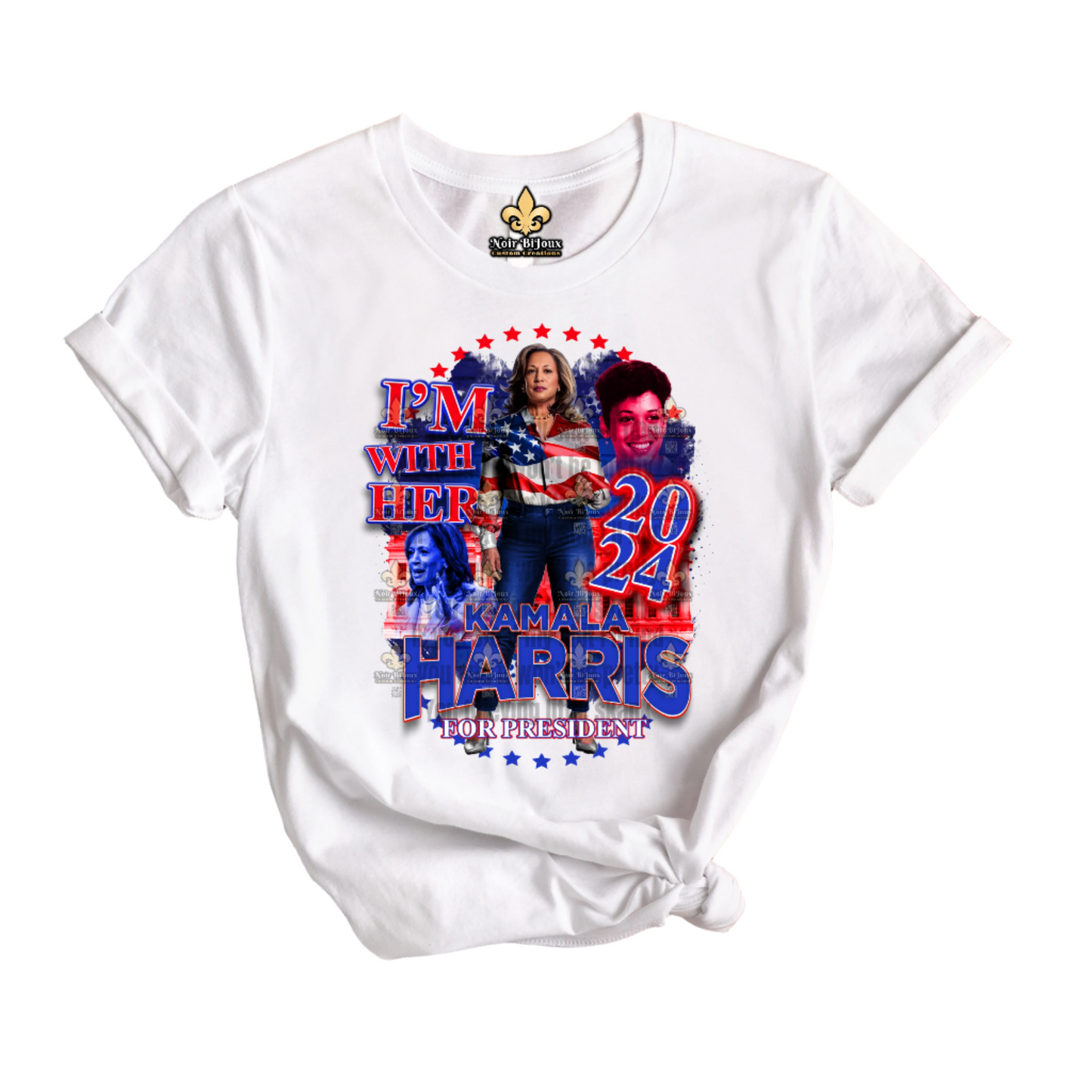 I'm With Her • Red & Blue