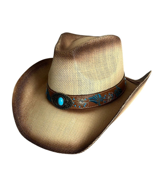 Cowboy Hat • (Natural) Turquoise Stone