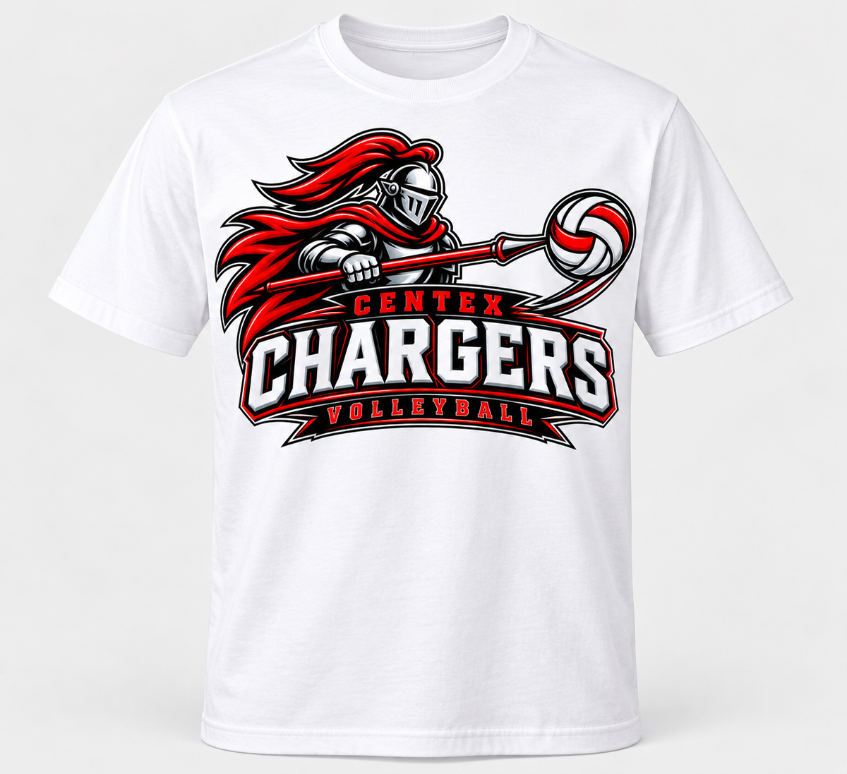 Chargers Volleyball • Short Sleeve Tee
