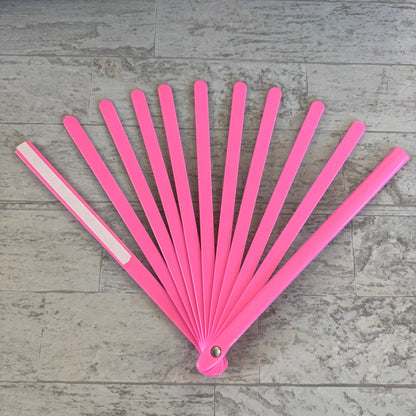 Handmade Custom • Clack Fans | 10.6" Kid/Church Size