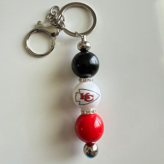 Beaded Keychain • Kansas City