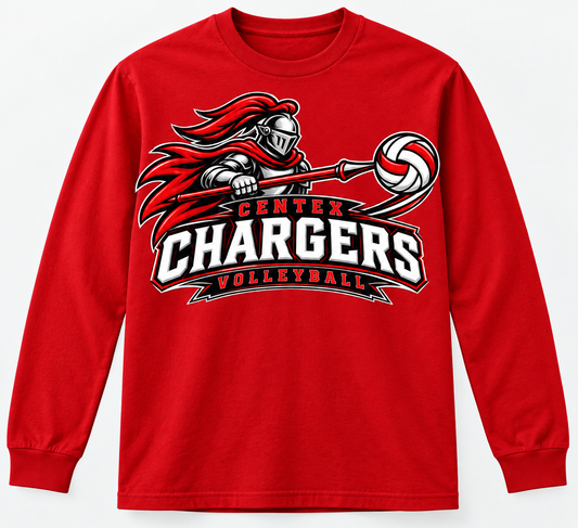 Chargers Volleyball • Long Sleeve Tee