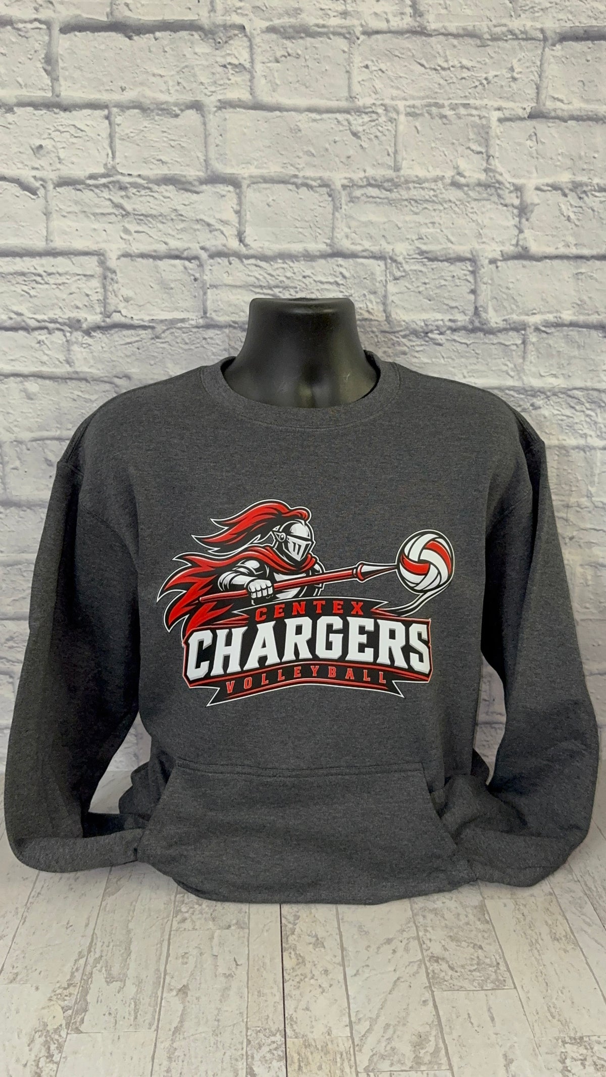 Chargers Volleyball • Pocket Sweatshirt