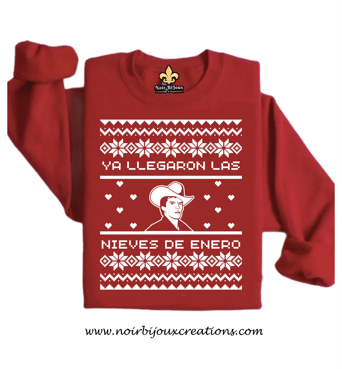 Chalino sanchez top christmas sweater