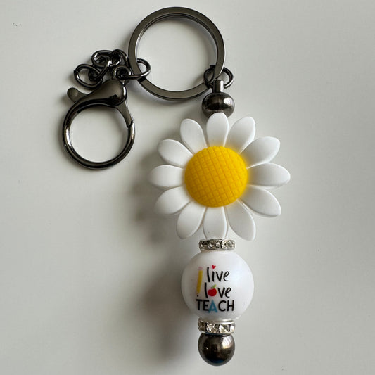 Beaded Keychain • I Teach